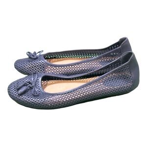 Montana Artisan Crafted Leather Bow Flats Size 11.